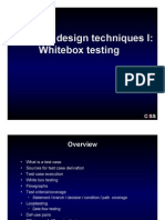 Test Case Design