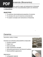 Bio Materials Ceramics 2008