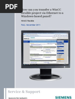 WinCC Flexible Ethernet Transfer en