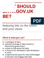 What Should Data - Gov.uk Be? With Antonio Acuña