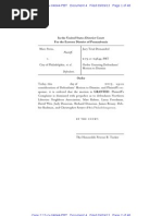 2013.9.9 Motion To Dismiss Complaint (Filed) - Stein v. City of Philadelphia