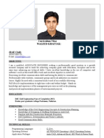 Curriculum Vitae Waleed Khattak:: Objective