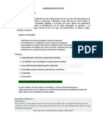 Resumen Comprensión de Textos