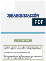 JERARQUIZACION