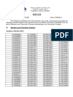 RSP Result