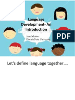 Language Development - An Introduction