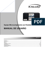 Microcomponente Kalley MC-KH500P - Español