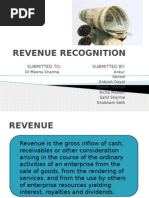 Revenue Recognition: Submitted To: Submitted by