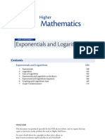 Exponentials and Logarithms: Mathematics