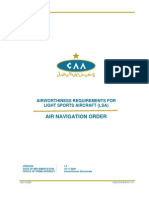 Air Navigation Order: Airworthiness Requirements For Light Sports Aircraft (Lsa)