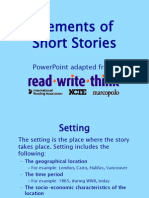 Elements of Short Stories