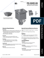 PS SWD 50 Spec Sheet