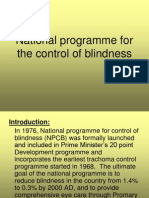 Blindness Program