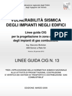 Linee Guida CIG 13-Normativa Sismica