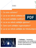 Componentele Calitatii Produselor Si Serviciilor