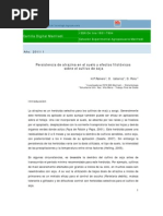 Persistencia de Atrazina y Efectos Fitotóxicos - Soja