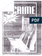 Altamas Kabir: The Most Corrupt Former Chief Justice of India - Crime Magazine Cover Story