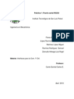 Reporte 1 Puerto Serial RS232