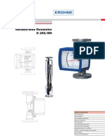 Variable-Area Flowmeter