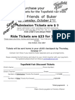 Topsfield Fair Tickets 2013