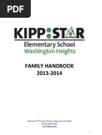 KIPP STAR Elementary - Family Handbook 2013-14