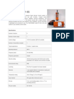 Datasheet Control Remoto F21-6S