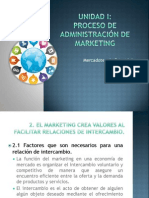 El Marketing Crea Valores Al Facilitar Relaciones de Intercambio