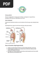 Vocal Lesson 1