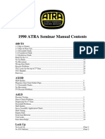 1990 ATRA Seminar Manual Contents