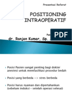 Patient's Position Intraoperative