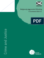 Religiously Aggr Avated Offending in Scotland 2010-11