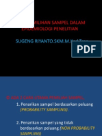 Cara Pemilihan Sampel