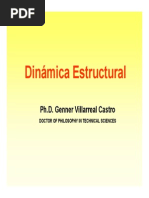 Dinamica Estructural Ph.D. Genner Villarreal Castro