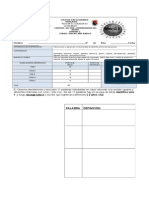 Prueba Primera Unidad 1 Iguales y Diferentes Tercero Básico