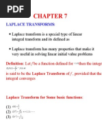 Ch7 Laplace Transform