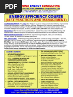 Energy Efficiency Management Course