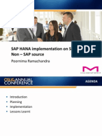 0603 Implementing SAP HANA On SLT With A Non SAP Source System