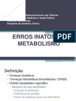 Erros Inatos Do Metabolismo