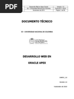 Documento Tecnico Desarrollo en Apex