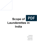 Scope of Launderettes in India