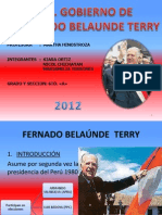 2do Gobierno de Fernando Belaunde Terry