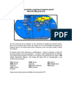 ¿Cómo Se Divide y Organiza El Espacio Aéreo