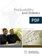 Probability and Statistics PDF