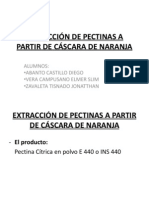 Extracción de Pectinas A Partir de Cáscara de