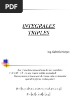 Integrales - Triples