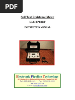 Soil Test Resistance Meter