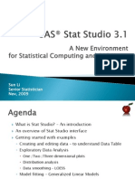 SAS Stat Studio v3.1