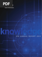 Society of Petroleum Engineers 2013 Annual Report