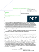 6 13 13 0204 61383 Declaration of Coughlin Concernign Trespass Conviction and Hill's Sworn Testimony 13-17328