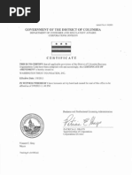 WTF Incorporation Docs (DCRA File Re WTF Fka CAIR-An As of 6.18.13 - OCR